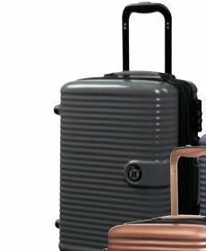 Carrefour Maleta de cabina trolley 55,5x36,5x25,3 cm, 8 ruedas, cerradura tsa, it luggage helixian, expandible, gris oferta