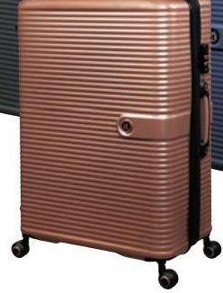 Carrefour Maleta grande trolley 80,5x55,5x34,3 cm, 8 ruedas, cerradura tsa, it luggage helixian, expandible, rosa oferta