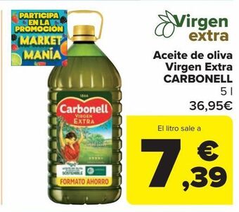 Carrefour Aceite de oliva virgen extra carbonell oferta