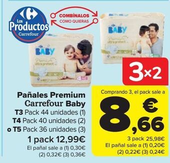 Carrefour Pañales premium carrefour baby oferta