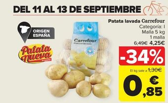 Carrefour Market Patata lavada carrefour oferta