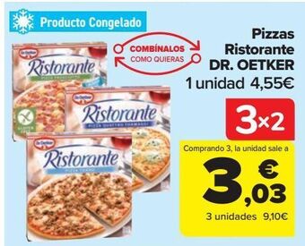 Carrefour Market Pizzas ristorante dr. oetker oferta