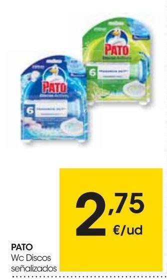 Eroski Pato wc discos activos aparato+recambio marine 1 ud oferta