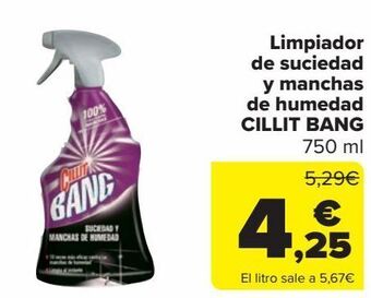 Carrefour Market Limpiador de suciedad y manchas de humedad cillit bang oferta