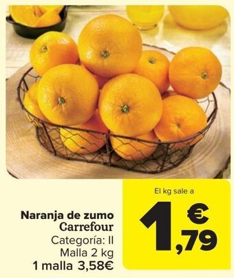 Carrefour Market Naranja de zumo carrefour oferta