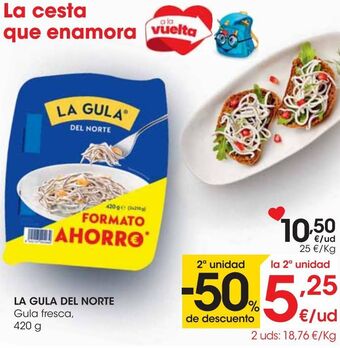 Eroski La gula del norte gula fresca 420 g oferta
