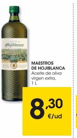 Eroski Maestros de hojiblanca aceite de oliva virgen extra 1 l oferta
