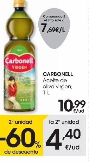 Eroski Carbonell aceite de oliva virgen 1 l oferta