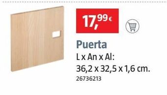 Bauhaus Puerta de madera oferta