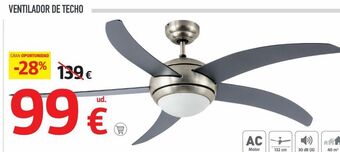 Bauhaus Ventilador de techo oferta