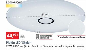 Bauhaus Plafón de techo oferta