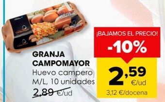 Autoservicios Familia Huevos oferta