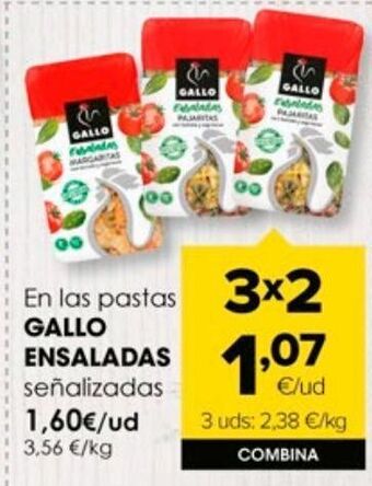 Autoservicios Familia Pasta gallo oferta