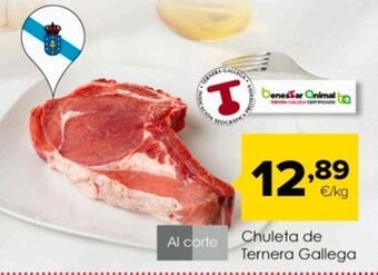 Autoservicios Familia Chuletas de ternera oferta