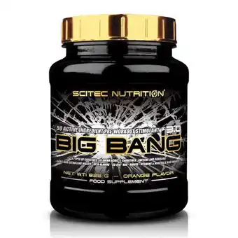 Decathlon Big bang 3.0 - 825g naranja de scitec nutrition oferta
