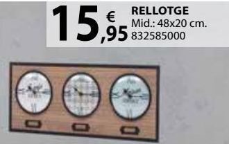 Fes Més Reloj de pared oferta