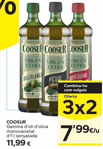 Caprabo Aceite de oliva virgen extra coosur oferta