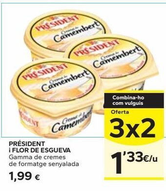 Caprabo Camembert président oferta