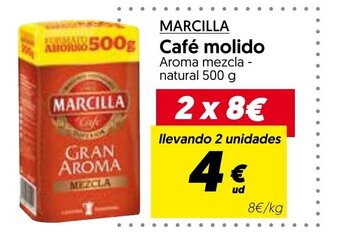Hiper Usera MARCILLA Café molido oferta