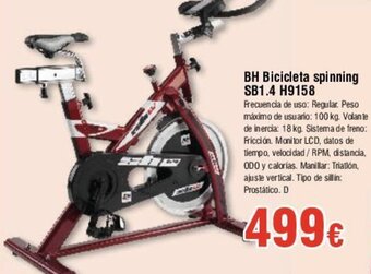 FROIZ BH Bicicleta spinning SB1.4 H9158 oferta