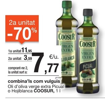 BonpreuEsclat combina'ls com vulguis Oli d'oliva verge extra Picual o Hojiblanca ČOOSUR, 1 | oferta