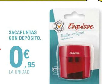 E.Leclerc SACAPUNTAS CON DEPÓSITO. oferta
