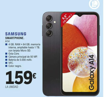 E.Leclerc SAMSUNG SMARTPHONE. A14 oferta