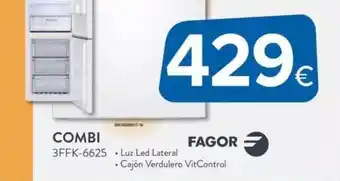 Tien 21 Fagor Combi 3FFK-6625 oferta