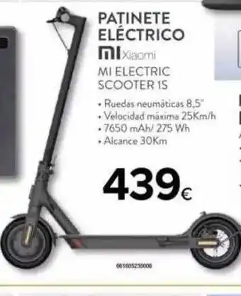 Tien 21 Mi Xiaomi Patinete Eléctrico Mi Electric Scooter 1S oferta