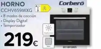 Tien 21 Corberó Horno CCHV659MXG oferta