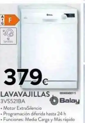 Tien 21 Balay Lavavajillas 3VS521BA oferta