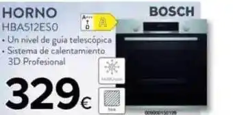 Tien 21 Bosch Horno HBA512ES0 oferta