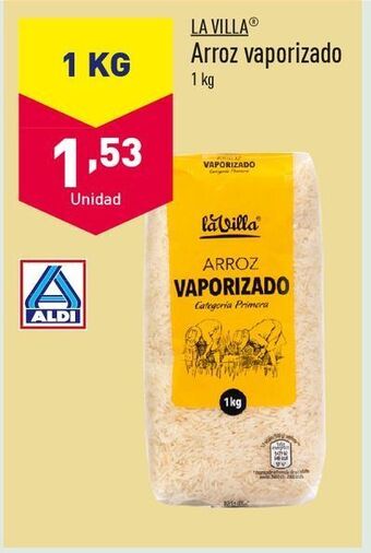 ALDI Arroz vaporizado oferta