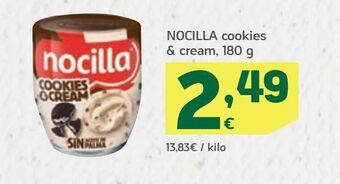 HiperDino Crema de cacao nocilla oferta