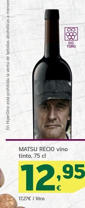 HiperDino Vino tinto oferta