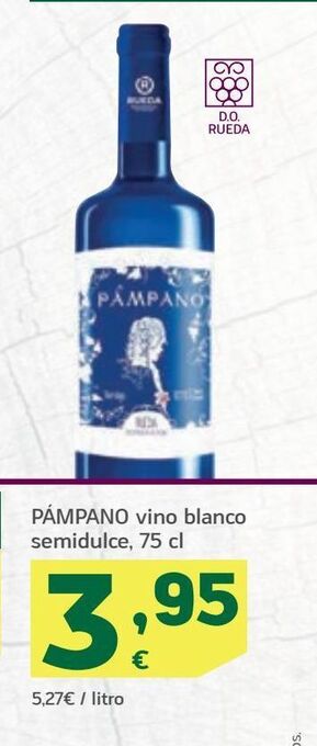 HiperDino Vino blanco oferta