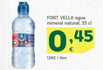 HiperDino Agua font vella oferta