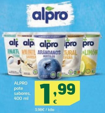 HiperDino Yogur alpro oferta