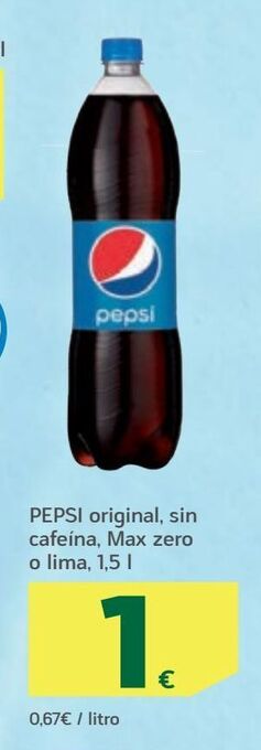 HiperDino Refrescos pepsi oferta