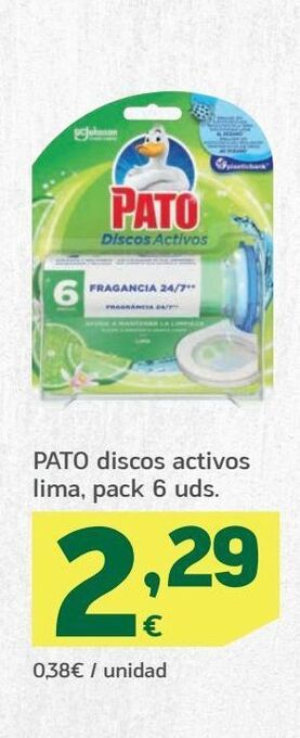 HiperDino Limpiador wc pato oferta