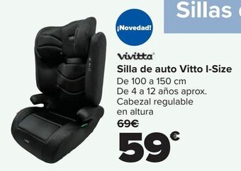 Carrefour Silla de auto vitto i-size oferta