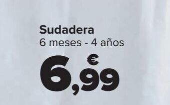 Carrefour Sudadera oferta