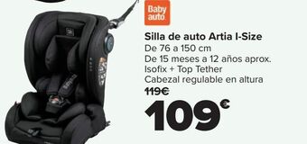 Carrefour Silla de auto artia i-size oferta