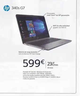 Movistar Hp 340s G7 oferta