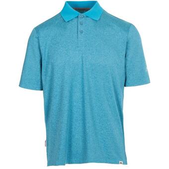 Decathlon Polo gedding para hombre estanque azul jaspeada oferta