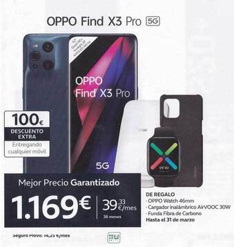 Movistar Oppo Find X3 Pro 5G oferta
