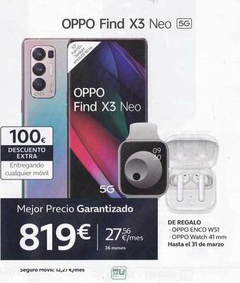 Movistar Oppo Find X3 Neo 5G oferta