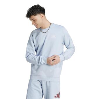 Decathlon Sudadera fitness soft training adidas hombre azul oferta