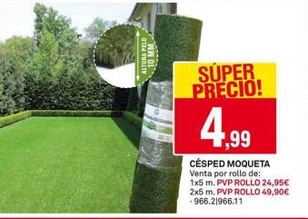Bricoking Césped Moqueta oferta