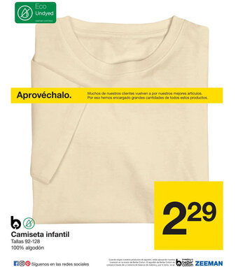 Zeeman Camiseta infantil oferta